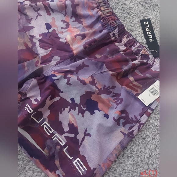 Purple Brand Shorts NWT purple camo! Guaranteed Authentic! - Picture 3 of 3
